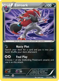 Zoroark, Black & White #71/114
