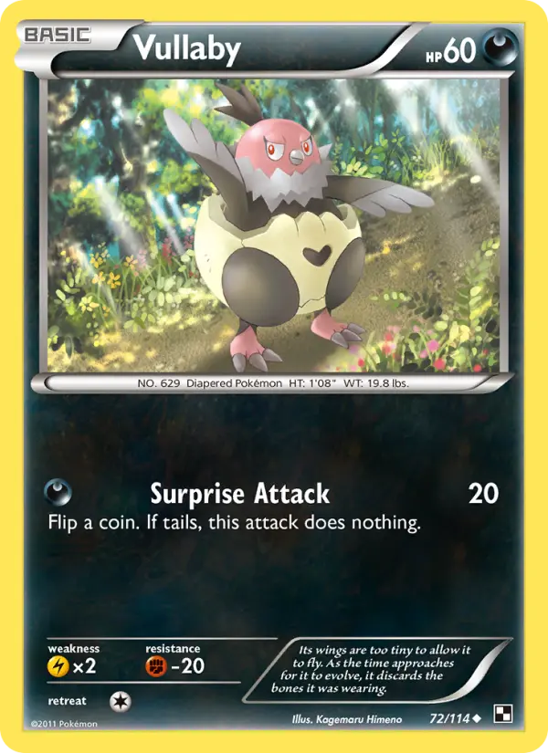 Vullaby, Black & White #72