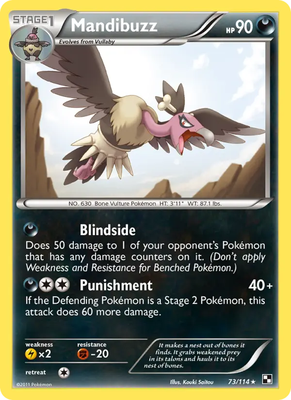 Mandibuzz, Black & White #73