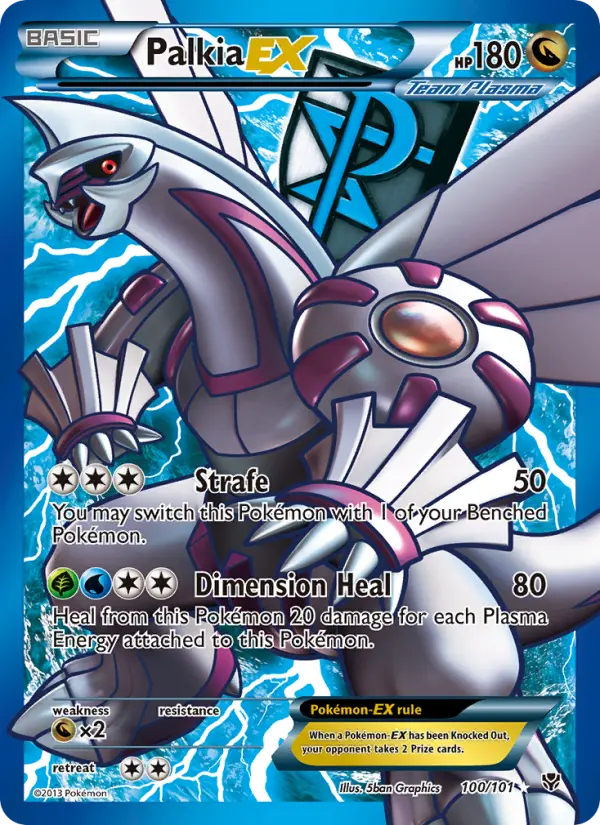 Palkia-EX, Plasma Blast #100