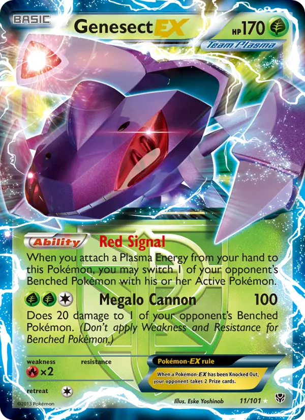 Genesect-EX, Plasma Blast #11