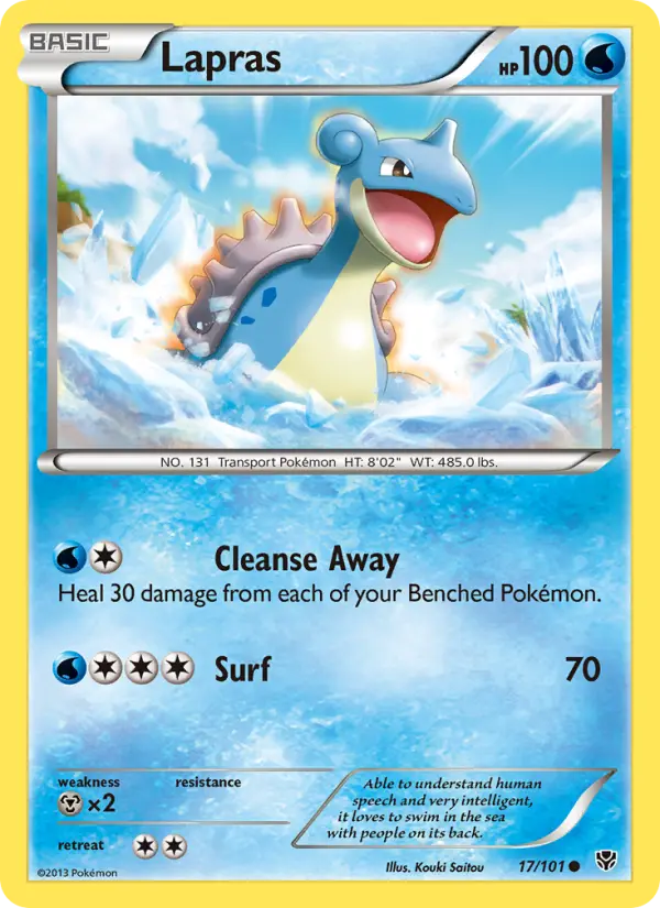 Lapras, Plasma Blast #17