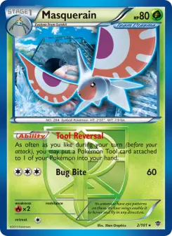 Masquerain, Plasma Blast #2/101