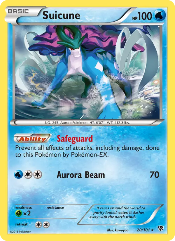 Suicune, Plasma Blast #20
