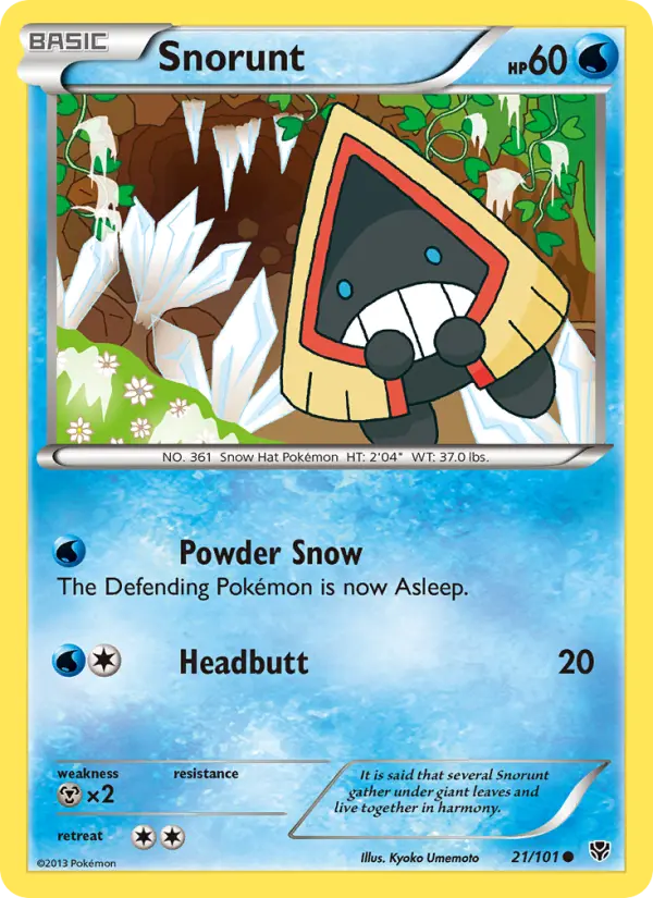Snorunt, Plasma Blast #21
