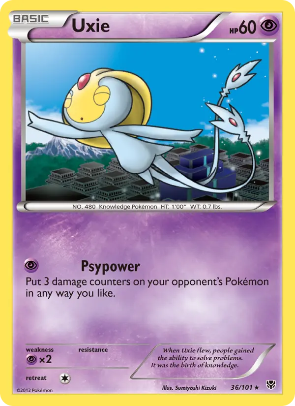 Uxie, Plasma Blast #36