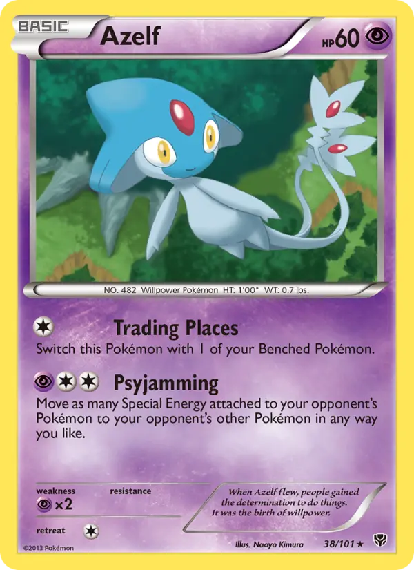 Azelf, Plasma Blast #38