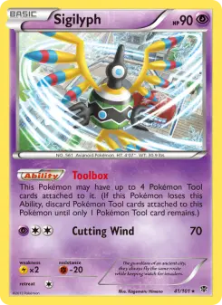 Sigilyph, Plasma Blast #41/101