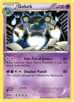 Golurk, Plasma Blast #46/101