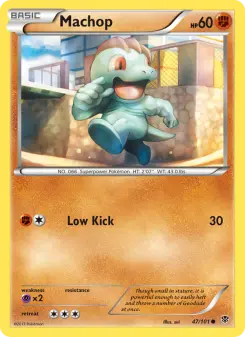Machop, Plasma Blast #47/101