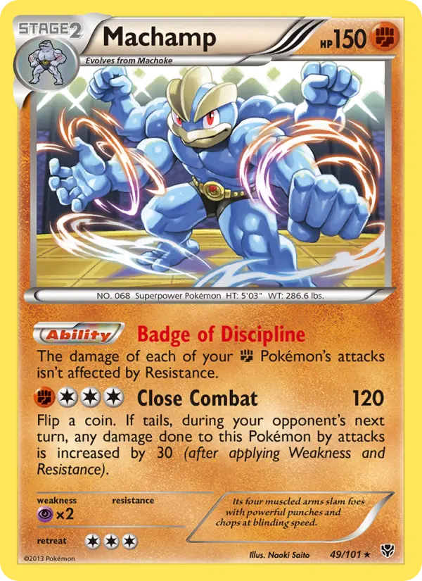 Machamp, Plasma Blast #49