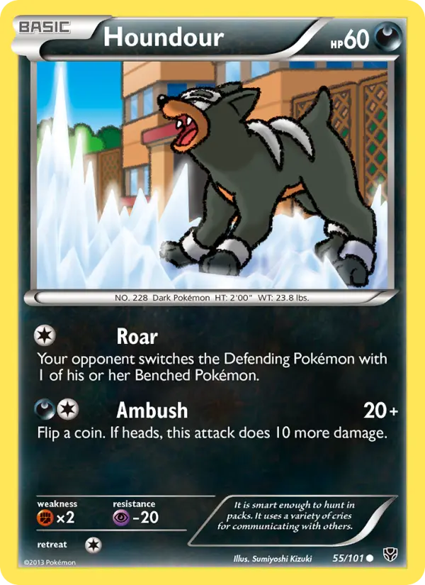 Houndour, Plasma Blast #55