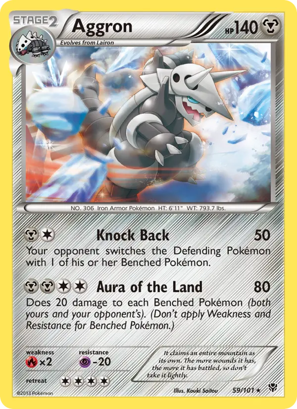 Aggron, Plasma Blast #59