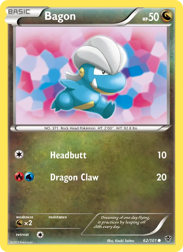 Bagon, Plasma Blast #62