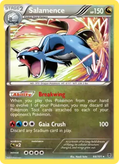 Salamence, Plasma Blast #64/101