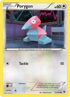 Porygon, Plasma Blast #72/101