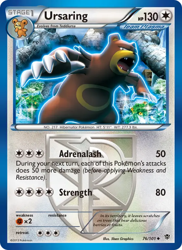 Ursaring, Plasma Blast #76
