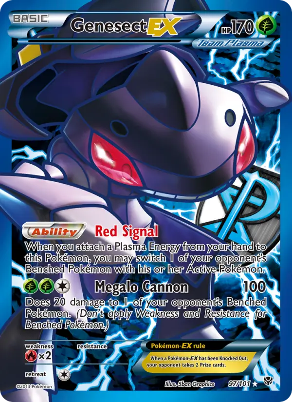 Genesect-EX, Plasma Blast #97