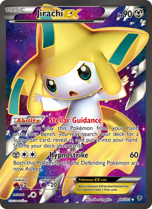 Jirachi-EX, Plasma Blast #98