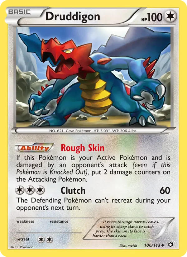 Druddigon, Legendary Treasures #106
