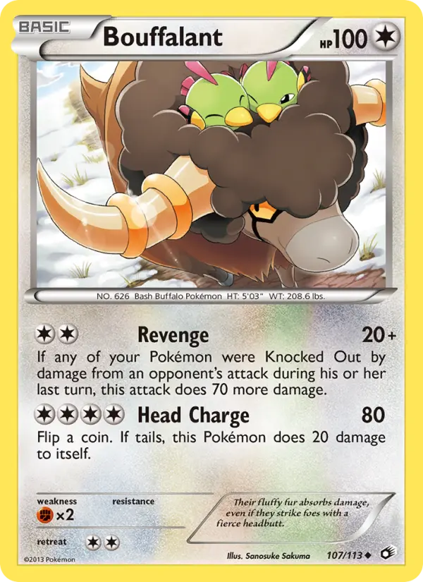 Bouffalant, Legendary Treasures #107
