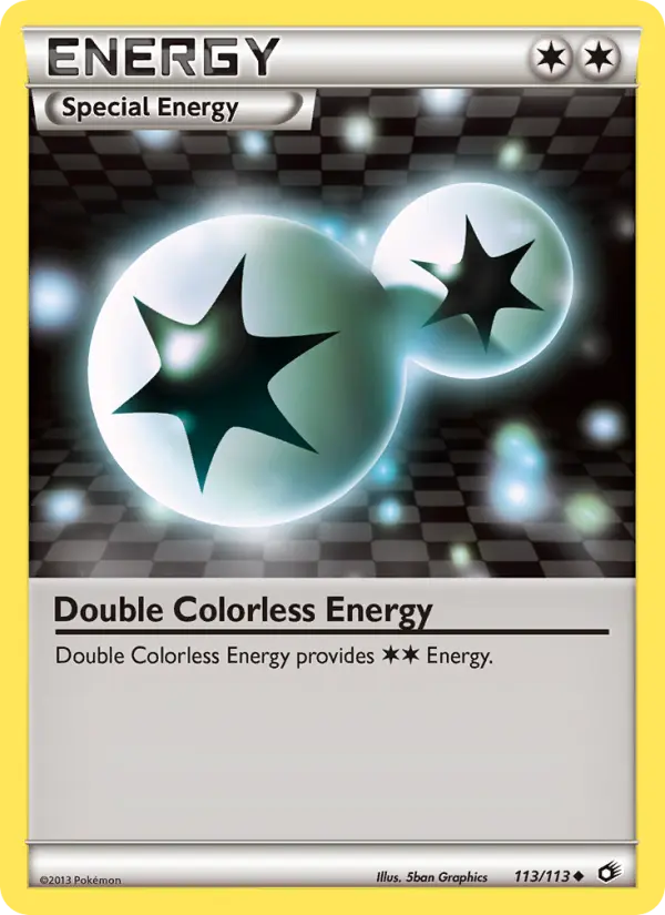 Double Colorless Energy, Legendary Treasures #113
