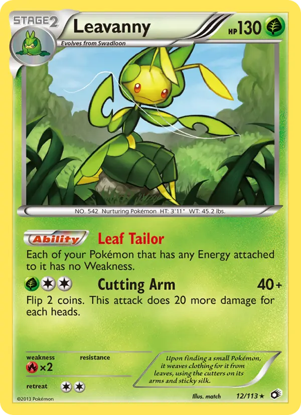 Leavanny, Legendary Treasures #12