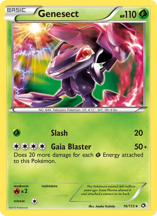 Genesect, Legendary Treasures #16