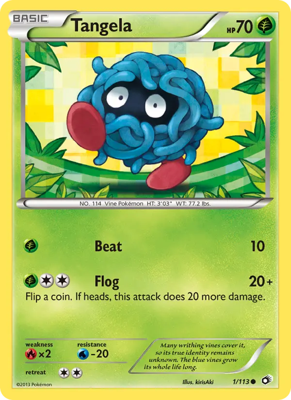 Tangela, Legendary Treasures #1