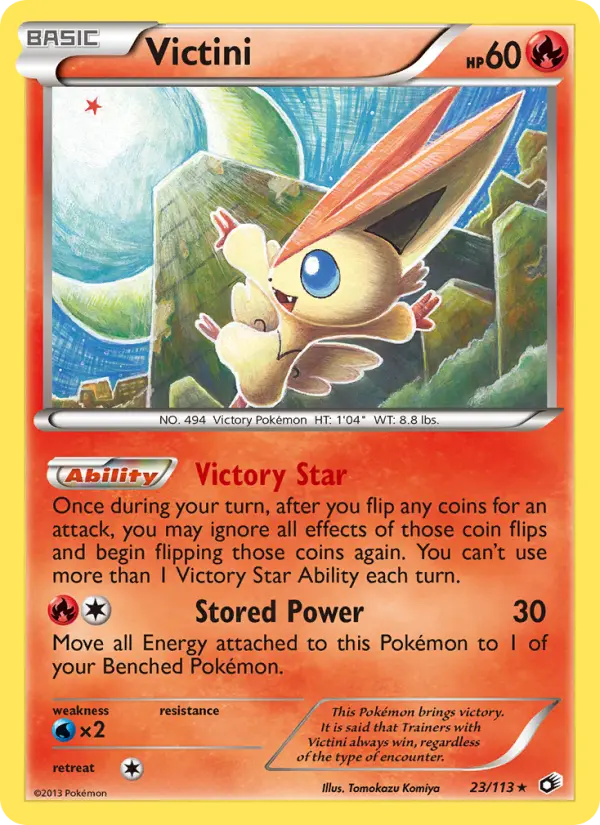 Victini, Legendary Treasures #23