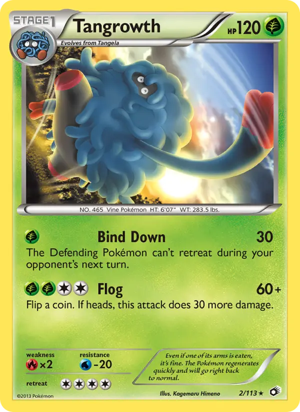 Tangrowth, Legendary Treasures #2