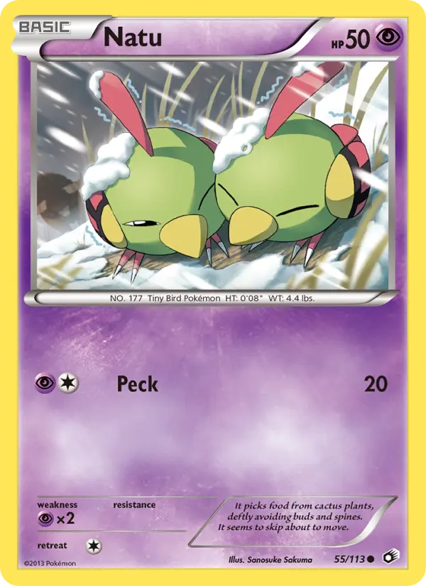 Natu, Legendary Treasures #55