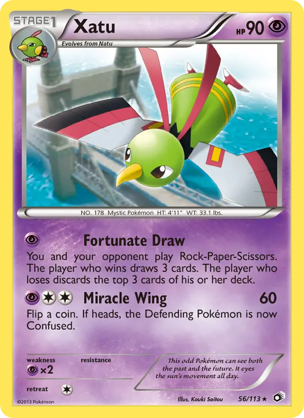 Xatu, Legendary Treasures #56