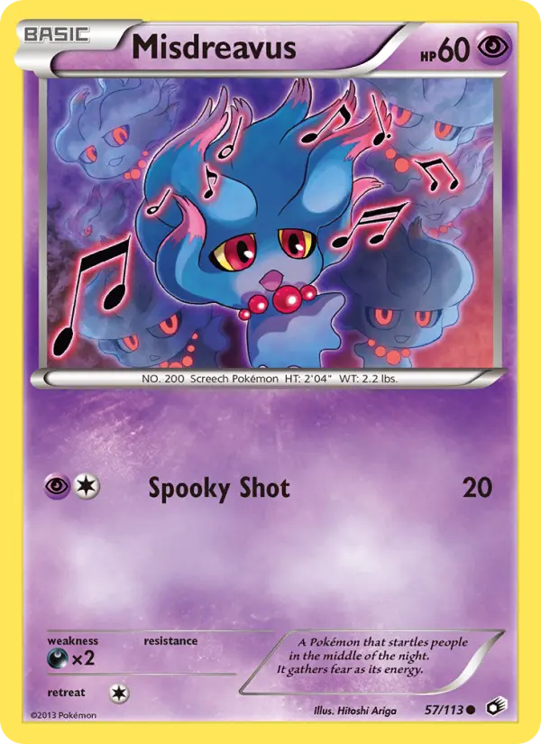 Misdreavus, Legendary Treasures #57