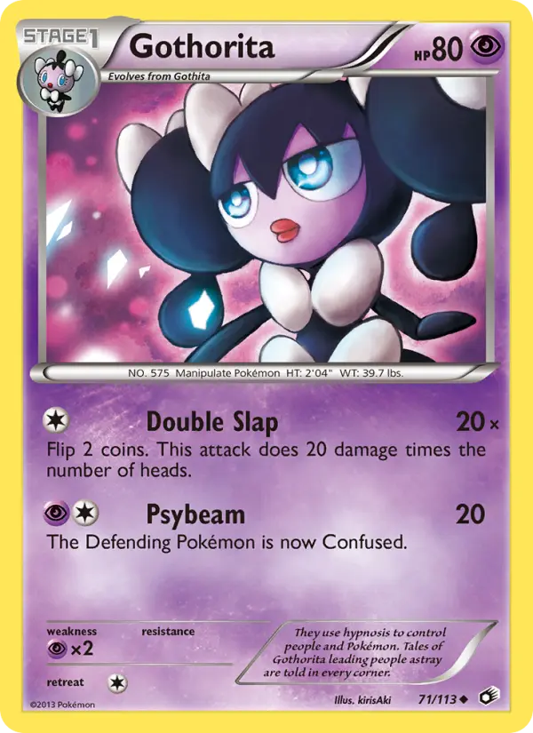 Gothorita, Legendary Treasures #71