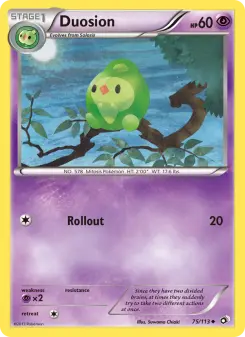 Duosion, Legendary Treasures #75/113