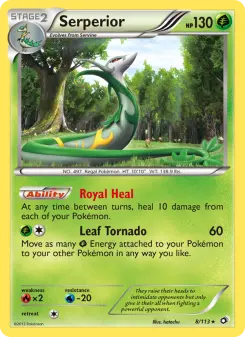Serperior, Legendary Treasures #8/113