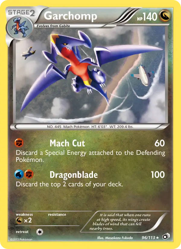 Garchomp, Legendary Treasures #96