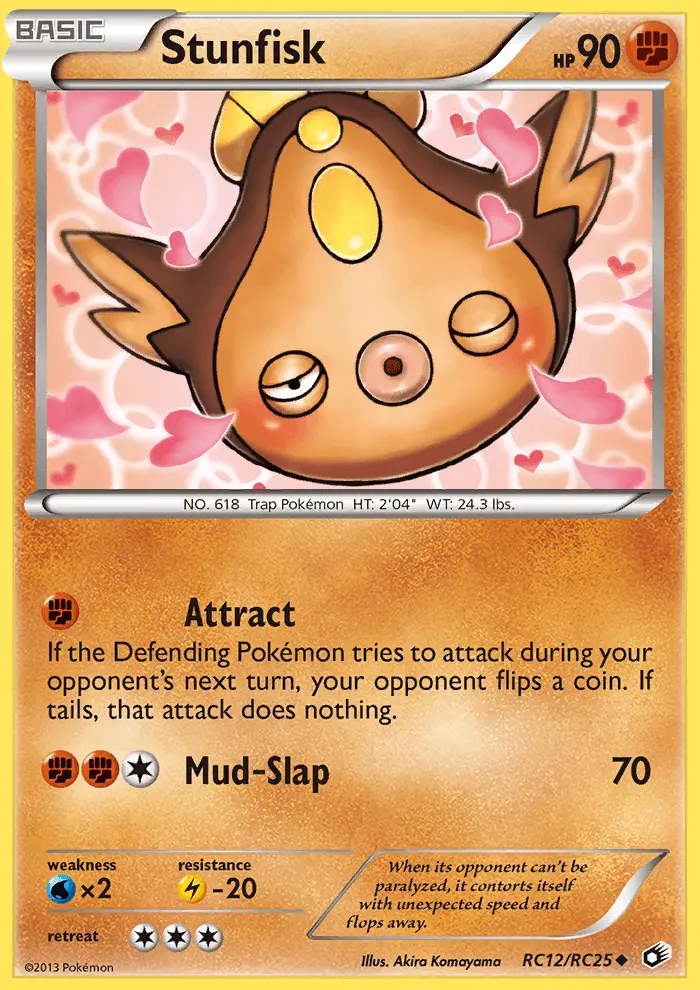Stunfisk, Legendary Treasures #RC12