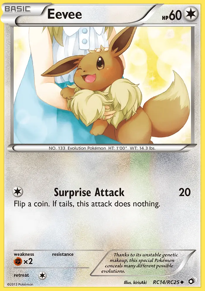 Eevee, Legendary Treasures #RC14