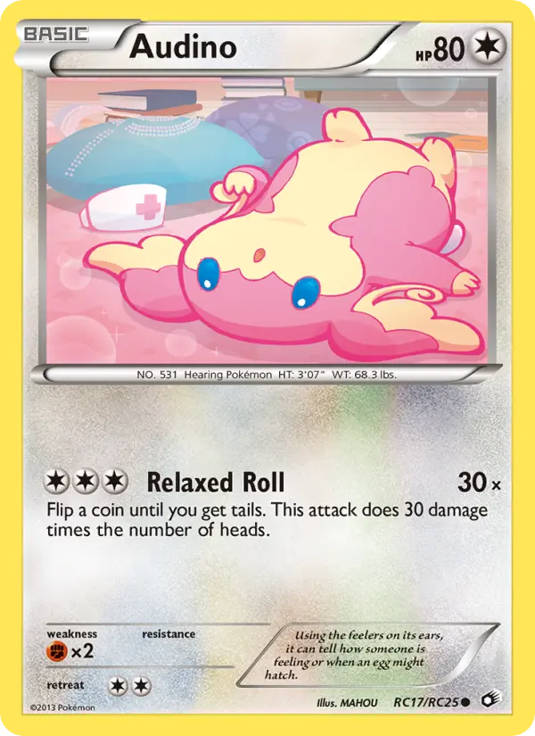 Audino, Legendary Treasures #RC17