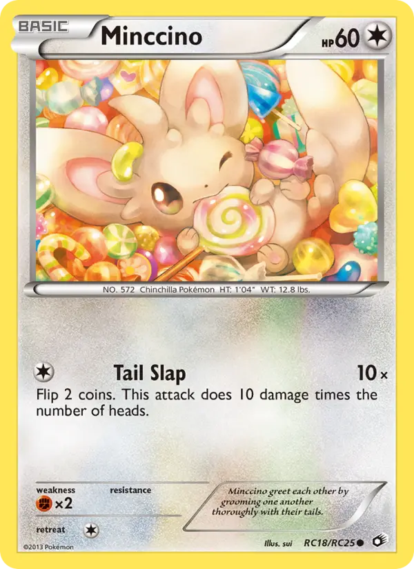 Minccino, Legendary Treasures #RC18