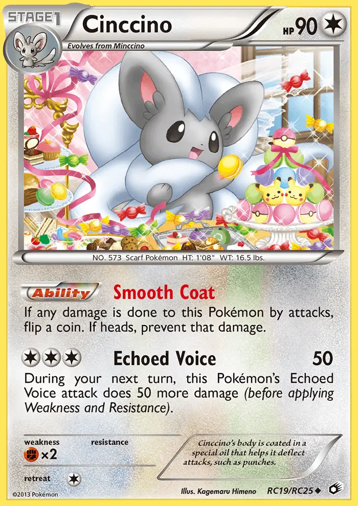 Cinccino, Legendary Treasures #RC19