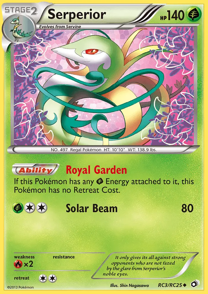 Serperior, Legendary Treasures #RC3