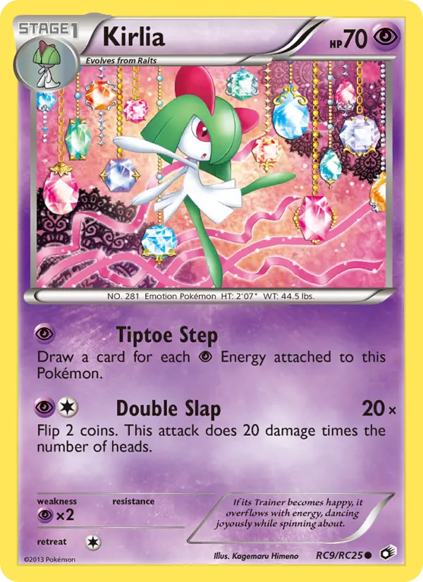 Kirlia, Legendary Treasures #RC9
