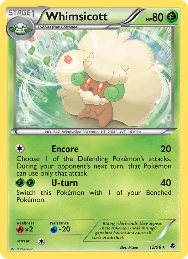 Whimsicott, Emerging Powers #12