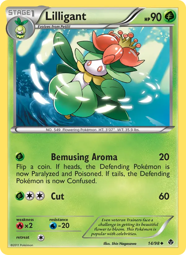 Lilligant, Emerging Powers #14