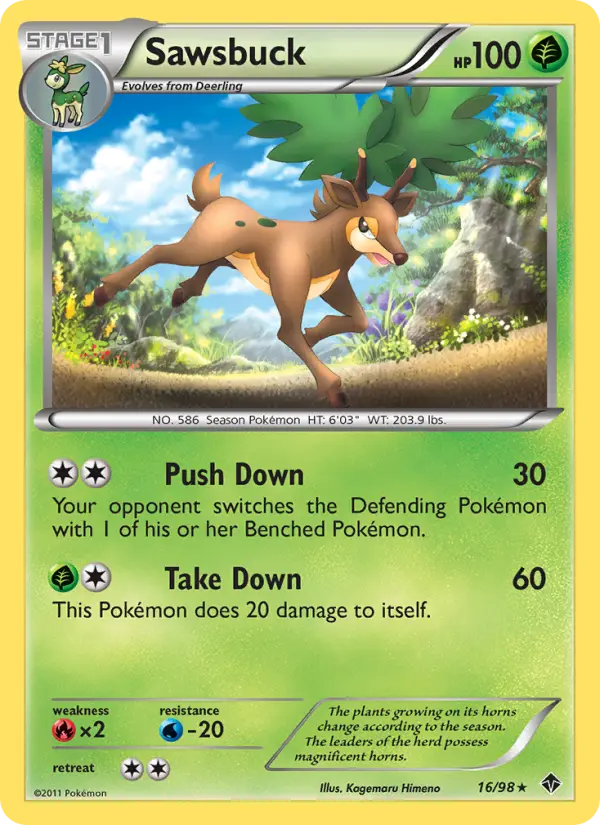 Sawsbuck, Emerging Powers #16