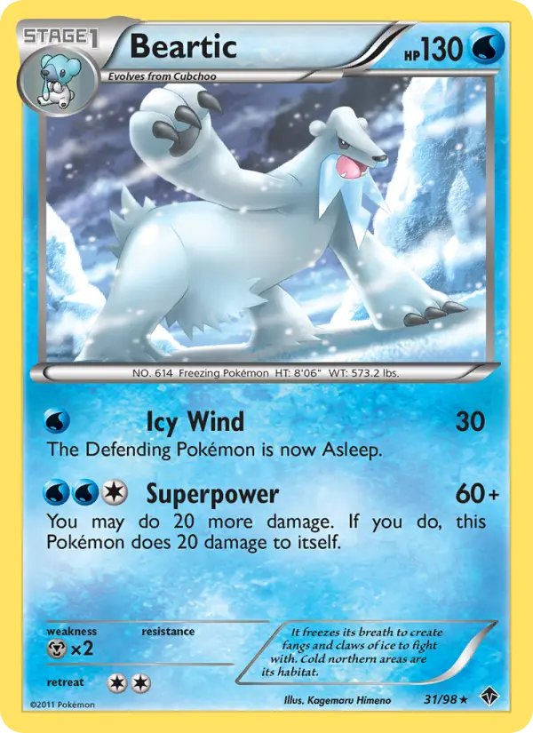 Beartic, Emerging Powers #31