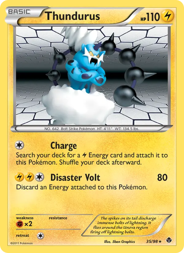 Thundurus, Emerging Powers #35